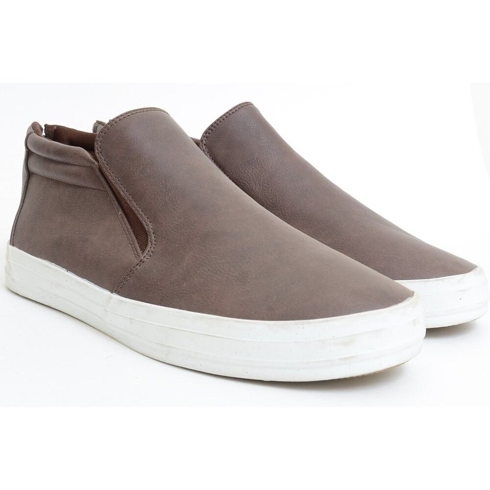 Comfortview Back Zip Ankle Slip-on Sneakers Comfort Walking Travel Flats Size 9